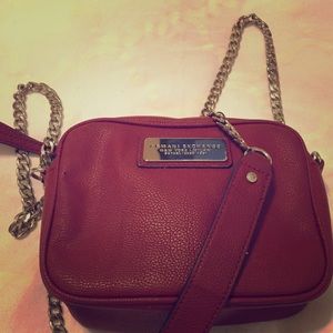 Armani Exchange Red Chain Purse